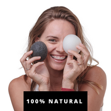 Load image into Gallery viewer, Pure Sol. Original Konjac Face Sponge to exfoliate