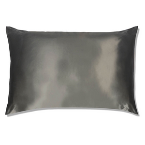 Pure Sol. Charcoal Mulberry Silk Pillowcase for hair and skin